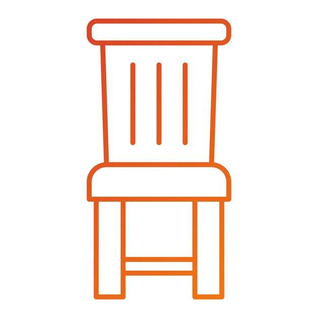 Vector vector design chair icon style