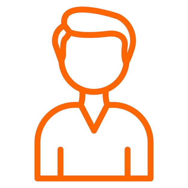 Vector Design Character Male Icon Style