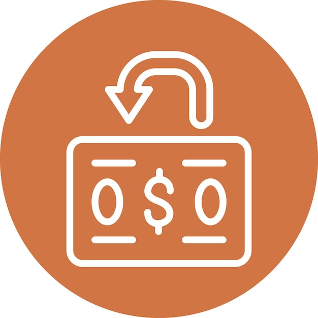 Vector Design Chargeback Icon Style