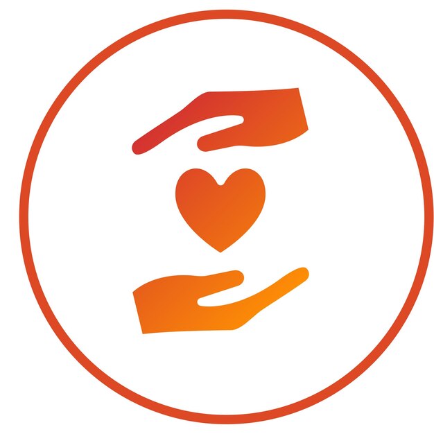 vector design charity icon style