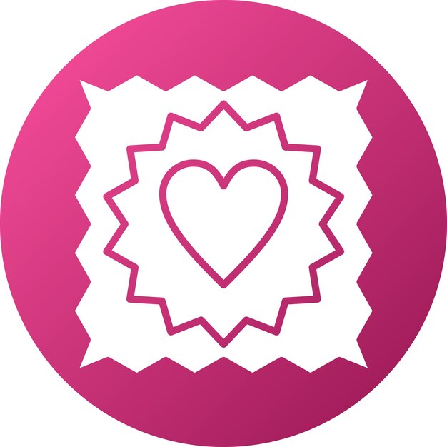 Vector Design Charity Stamp Icon Style