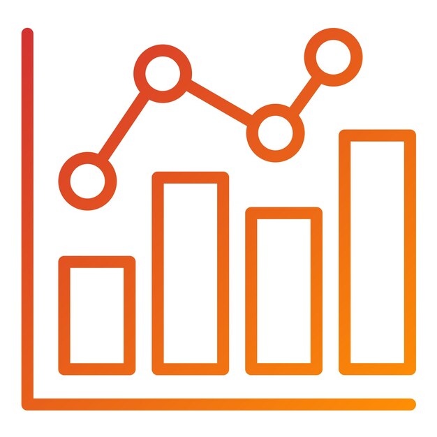 Vector vector design charts icon style