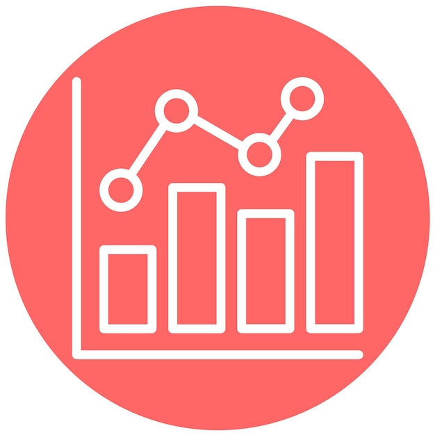 터 디자인 차트 아이콘 스타일