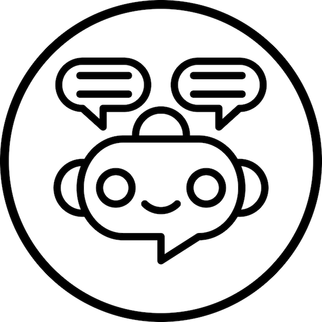 터 디자인 채트 아이콘 스타일