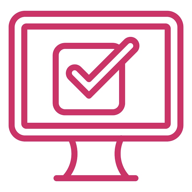 Vector Design Check Box Icon Style