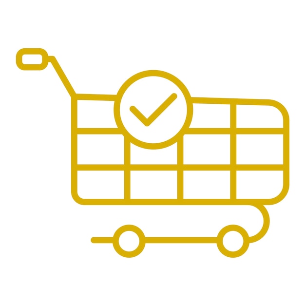 vector design checkout icon style