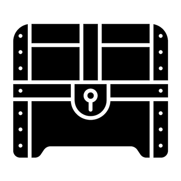 Vector vector design chest icon style