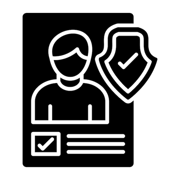 Vector Design Child Consent Icon Style