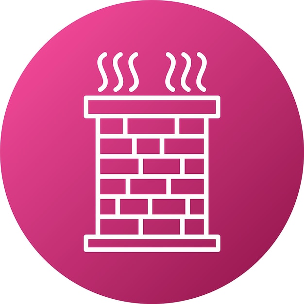 Vector Design Chimney Icon Style