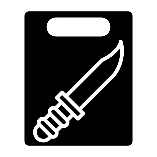 Vector Design Chopping Board Icon Style