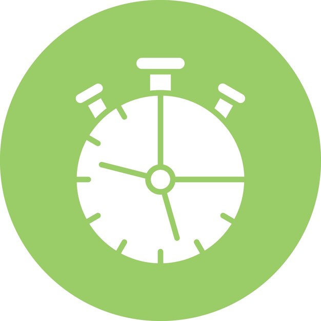Vector Design Chronometer Icon Style