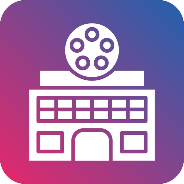 Vector vector design cinema icon style