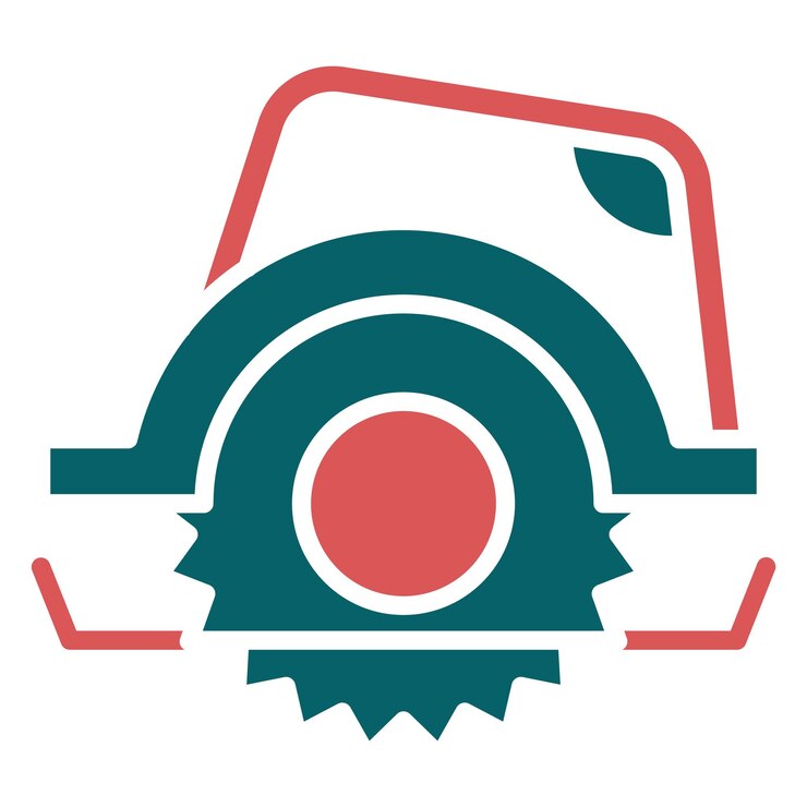 Vector vector design circular saw icon style
