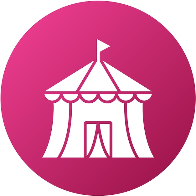 Vector design circus icon style