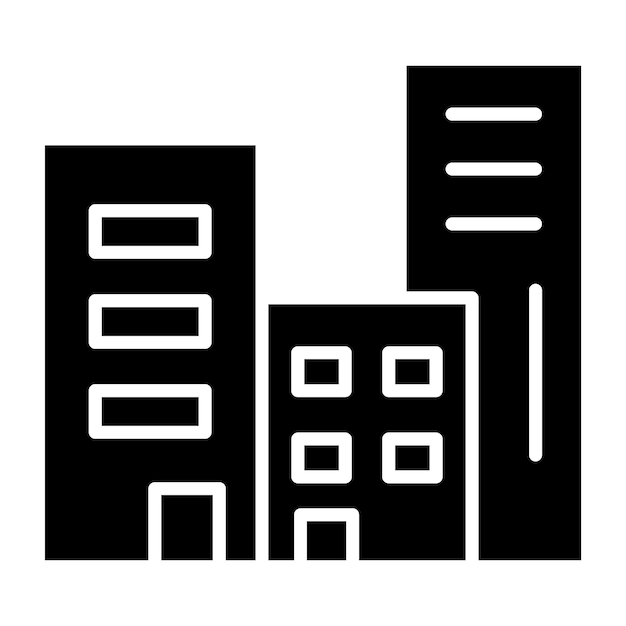 Vector Design City Pollution Icon Stijl