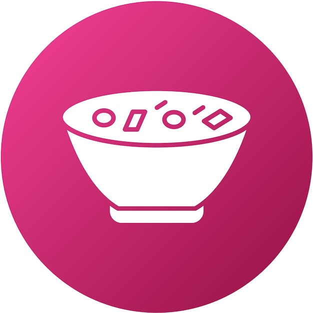 Vector Design Clam Chowder Icon Style