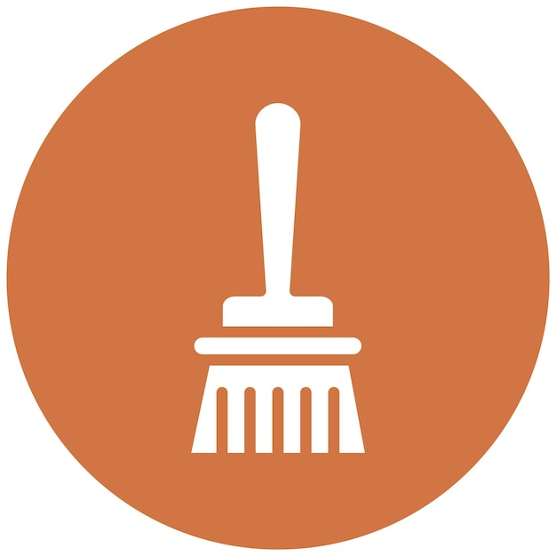 Vector Design Cleaning Brush Icon Style