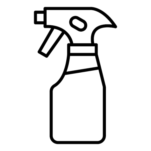 Vector Design Cleaning Spray Icon Style