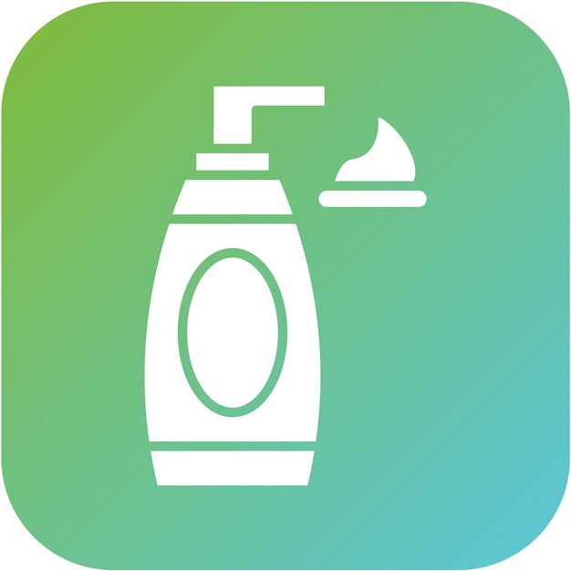 Vector vector design cleansing foam icon style