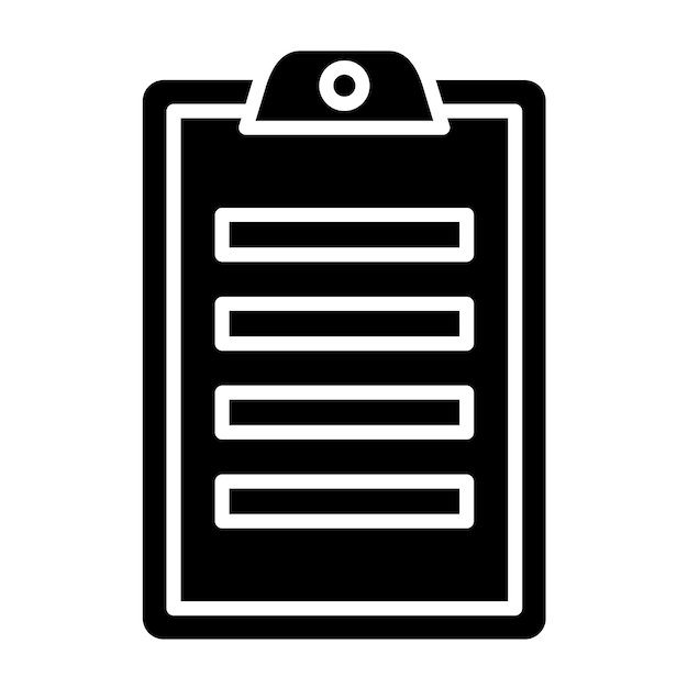 Vector vector design clipboard icon style