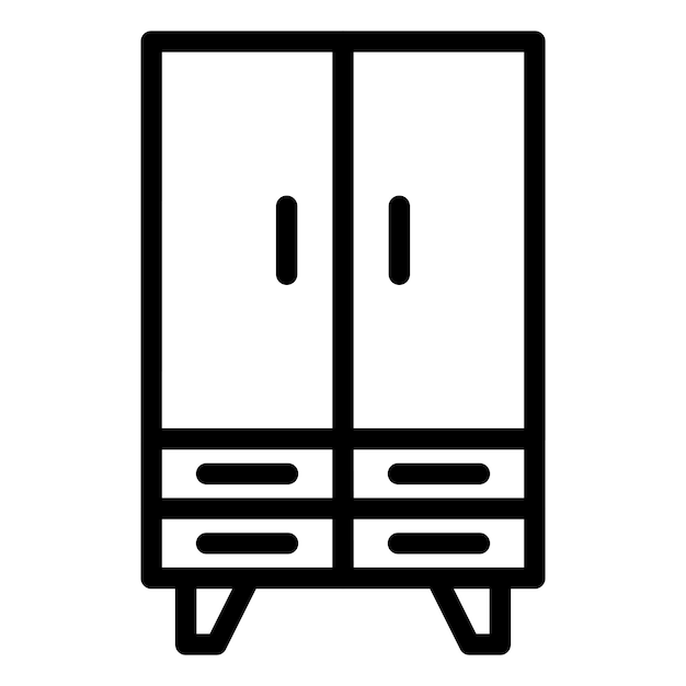 Vector Design Closet Icon Style