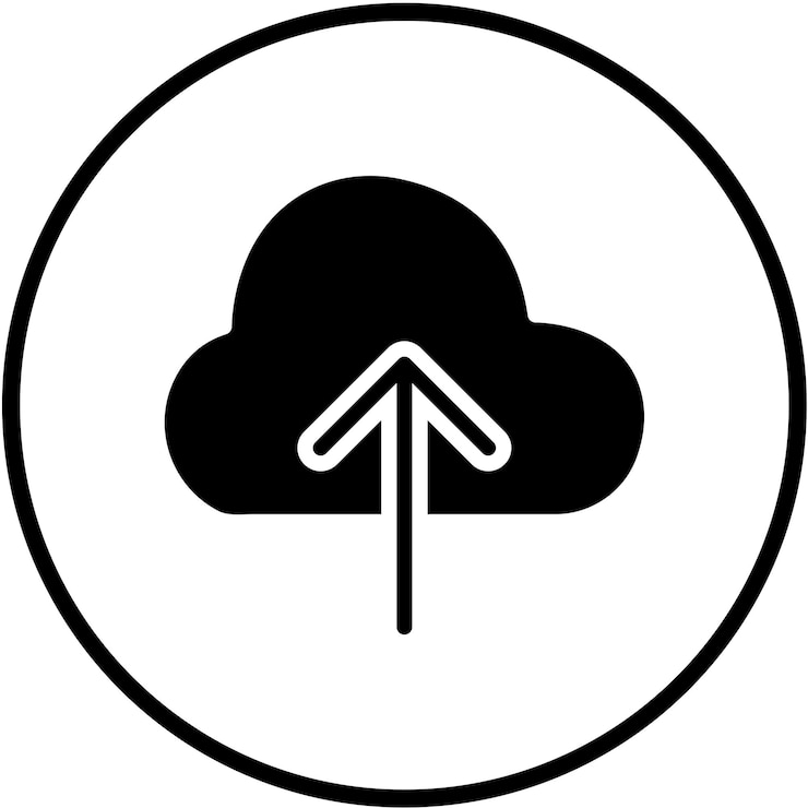 Vector vector design cloud storage icon style