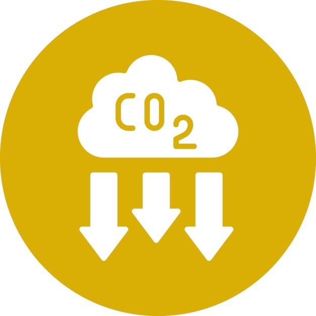 Vector Design Co2 Icon Style