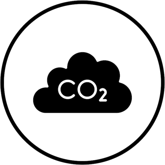 Векторный дизайн Co2 Icon Style