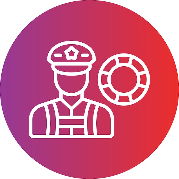 Vector Design Coastguard Icon Style