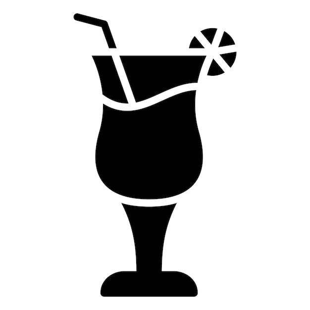 Vector vector design cocktail icon style