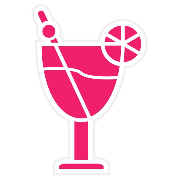 Vector Design Cocktails Icon Style