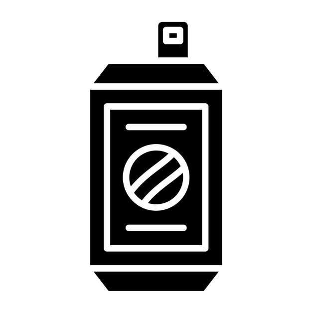 Vector Design Cola Can Icon Stijl
