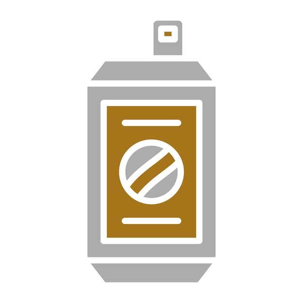 Vector Design Cola Can Icon Stijl