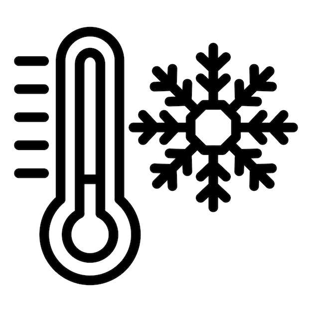 Vector Design Cold Icon Style