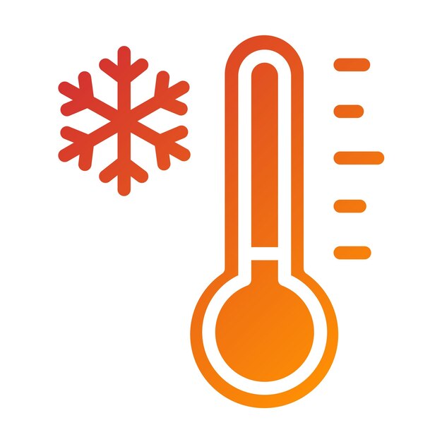 Vector Design Cold Icon Style