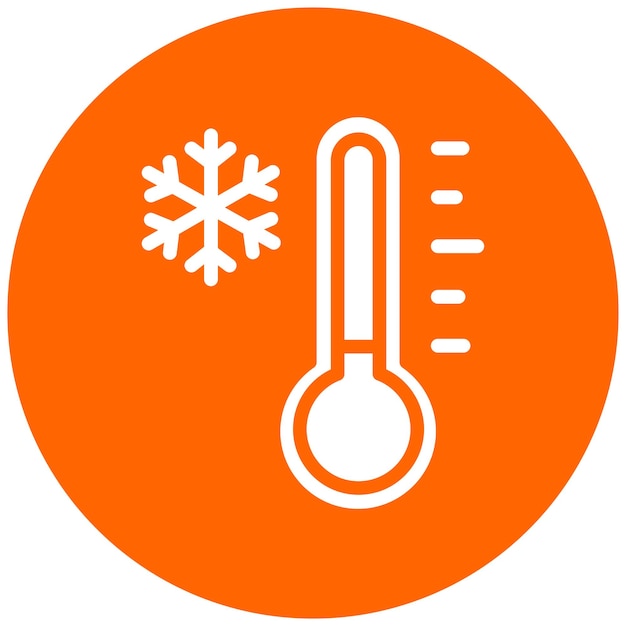 Vector Design Cold Icon Style