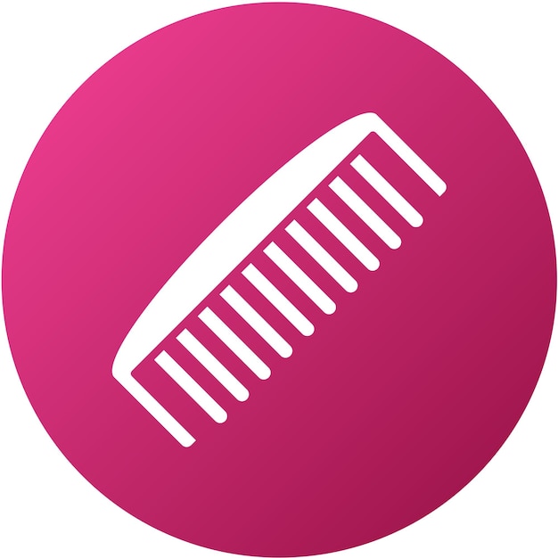 Vector vector design comb icon style