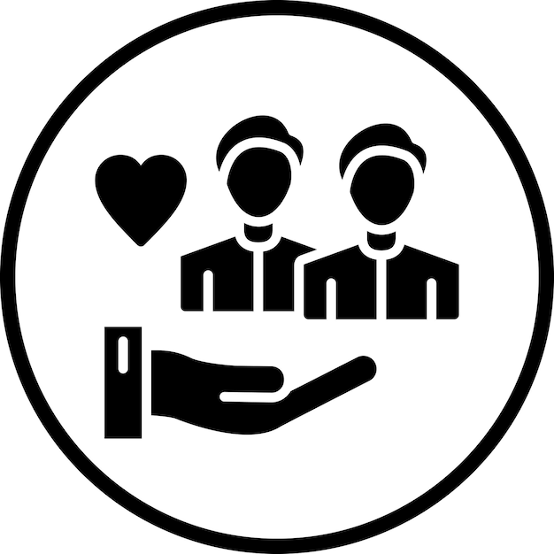 Vector Design Community Service Icon Style