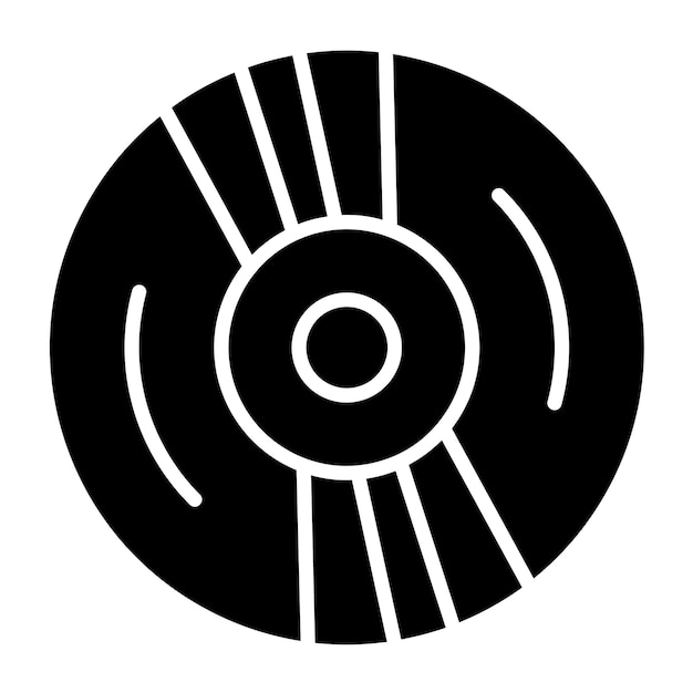 Vector Design Compact Disk Icon Style