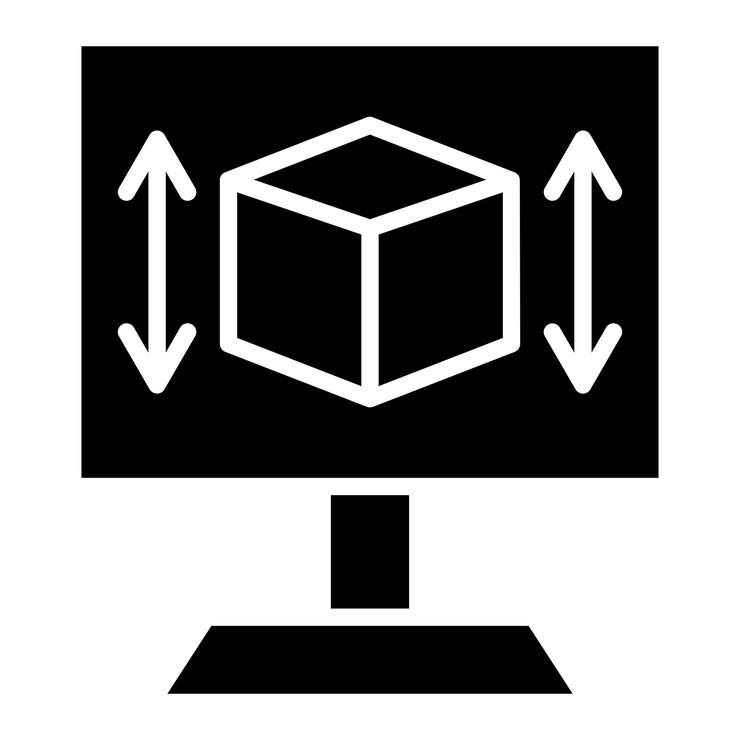 Vector vector design computer aided design icon style