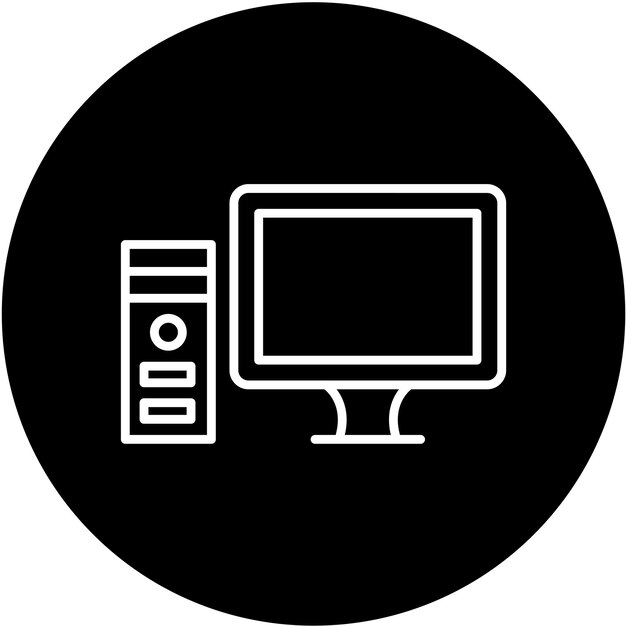 Vector Design Computer Icon Style