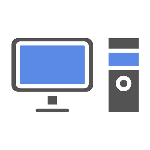 Vector vector design computer icon style