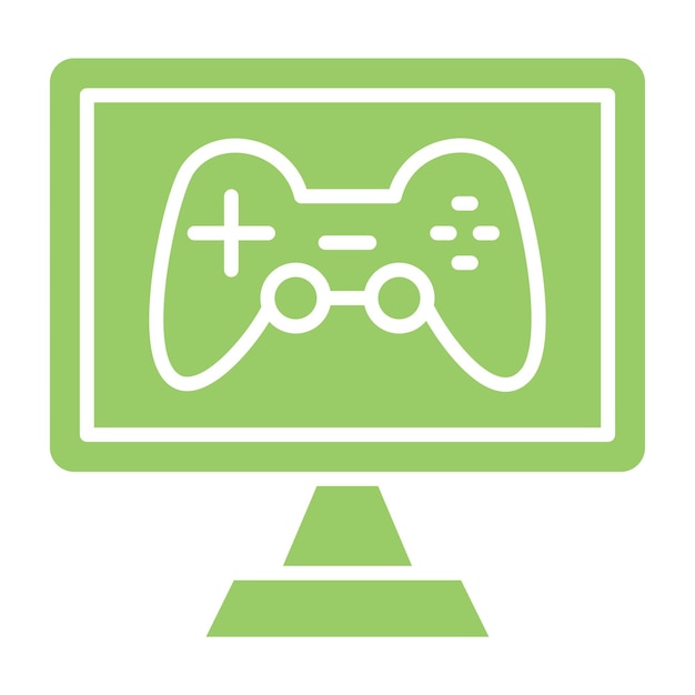 Vector Design Computerspel Icon Stijl