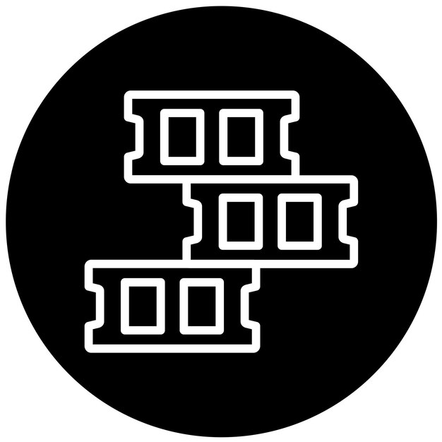ベクトルデザイン コンクリートブロックアイコンスタイル