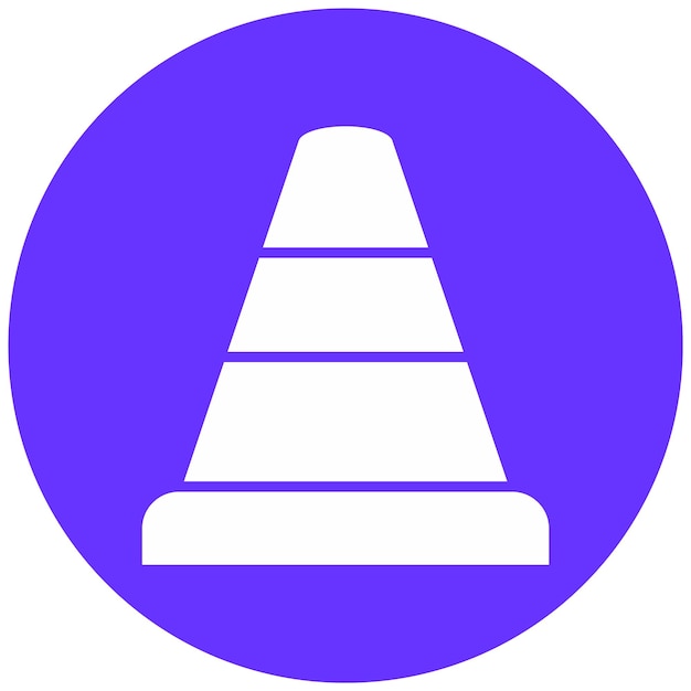 Vector Design Cone Icon Style