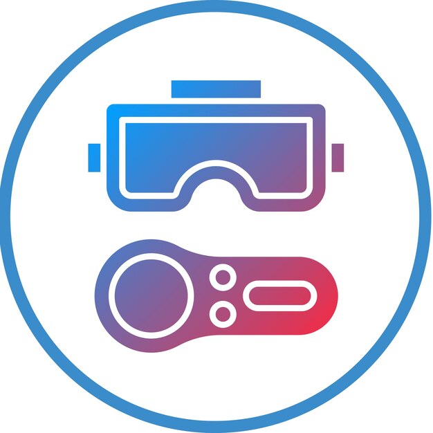 Vector Design Console Icon Stijl