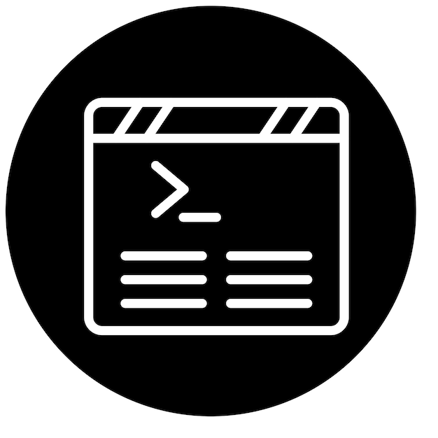 터 디자인 콘솔 아이콘 스타일