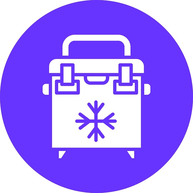 Vector Design Cooler Icon Style