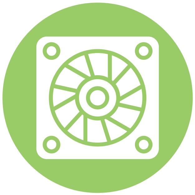 Vector vector design cooling system icon style