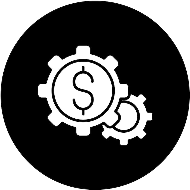 Vector Design Cost Management Icon Style